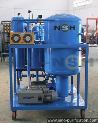 With Dissolved Gas Meter 78kw Dehydration Degassing Vacuum Turbine Oil Purifier