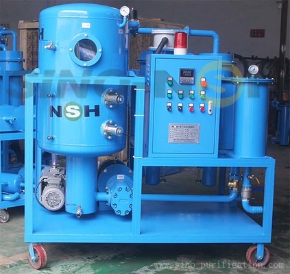 Power Station Used Low Power Dehydration Vacuum Transformer Oil Purifier