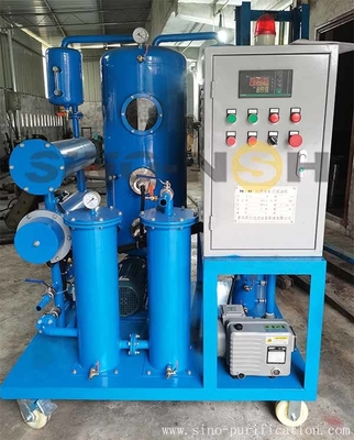 Stainless Steel 6000L/H Automatic Lube Oil Purifier Auto Controlling