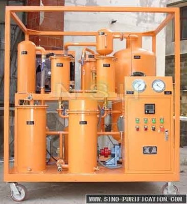 Enclosed 126kw Dehydration Vacuum Oil Purifier 9000L/H