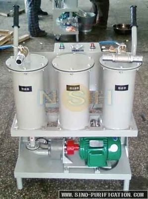 Dehydration Degassing oil filter recycling machine 0.75kw