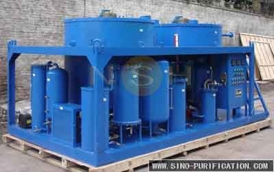 PLC Waste Engine Vacuum Oil Purifier 203kw Dehydration