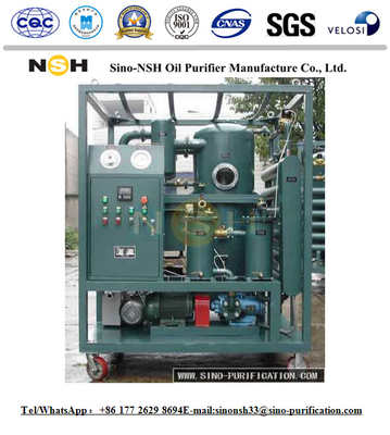 Double Stage 50 Kw Transformer Oil Filtration Purifier 3000L/H Oil Treatment Machine