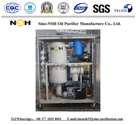 20000L/H Transformer Oil Filtration Equipment Vacuum Purifier Plant