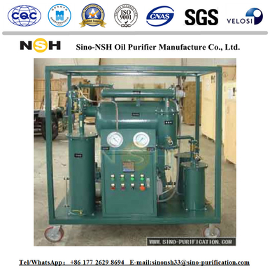 600L / H Transformer Oil Purifier Machine 65KV Single Stage Vacuum Filter