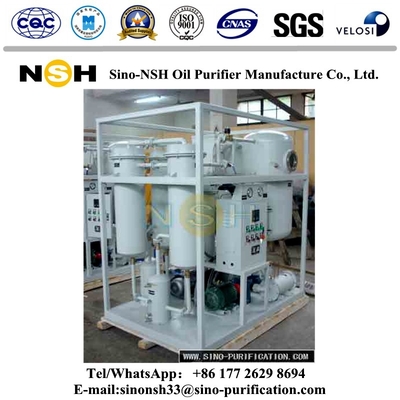 Hydraulic 380V Turbine Oil Filtration System 300 Kgs Purifier Machine