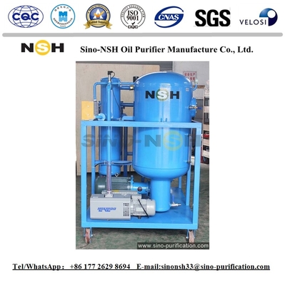 Vacuum 9000L / H Turbine Oil Purifier 78 KW Machine Equipment