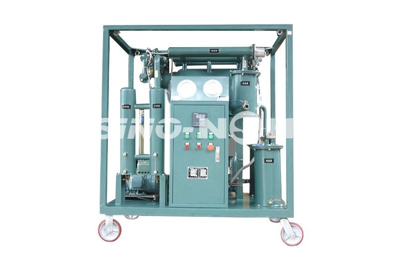 12000L / H Insulation Transformer Oil Purifier Efficient Intelligent Single Stage Vacuum