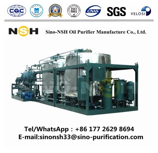 192 KW Waste Oil Regeneration Plant GER Series 10000L / H Precision Filtration