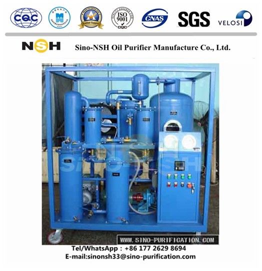 1200L / H Vacuum Lubrication Oil Filter Multifunction 21 KW  LV Series