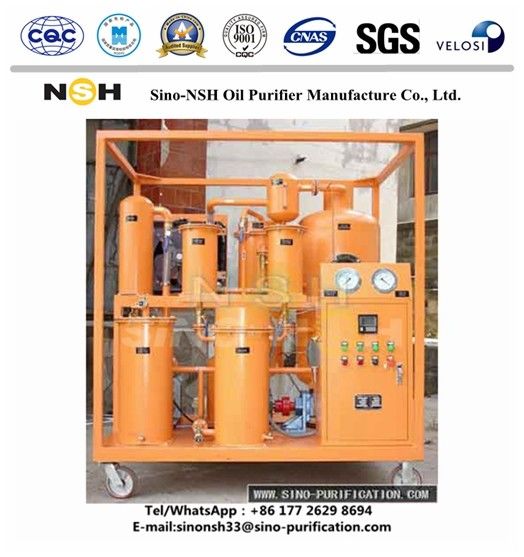 LV Series Vacuum Lubrication Oil Filter 1800L / H Multifunction lubrication oil purifier