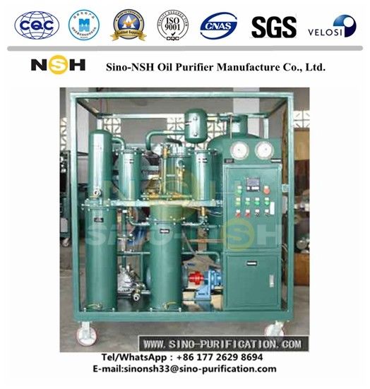LV Series Vacuum Lubrication Oil Filter 1800L / H Multifunction lubrication oil purifier