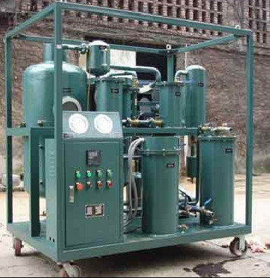 1800L/H 35kw Transformer Oil Filtration Unit High Vacuum High Efficiency