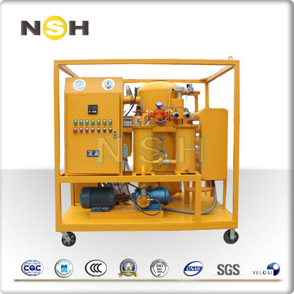 Vacuum Transformer Oil Purifier , Insulating Oil Filter Machine oil purification oil treament oil filtration
