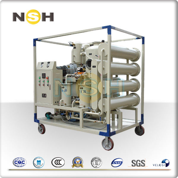 Insulation Transformer Oil Purifier Regeneration Mobile Type Dehydration