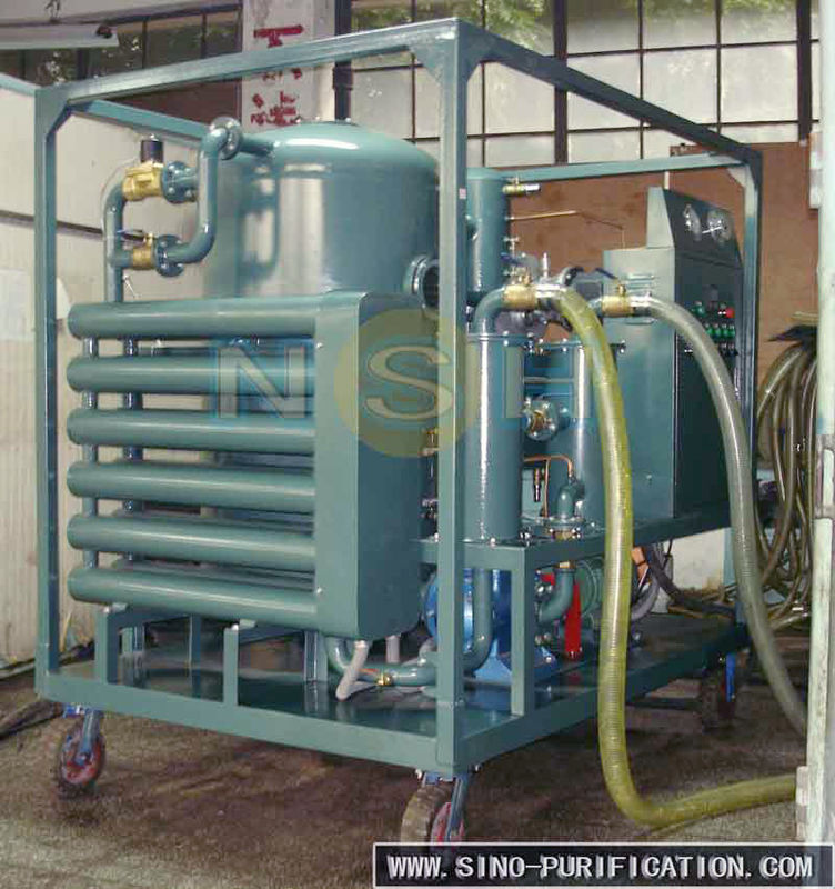 Insulation Oil Purification Systems , Regenerate Deteriorated Transformer Oil Purifier Machine