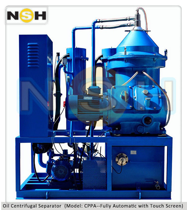 3 Phase Oil Centrifuge Machine / Fuel Oil Handling System Disc Diesel Oil Centrifuge