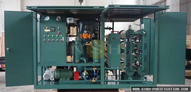 Dewater Degas Engine Oil Purification Systems Transformer Switch Vacuum Dehydration