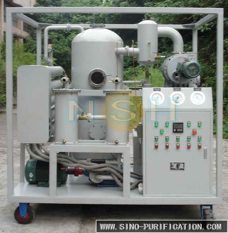 Long Time Running Transformer Oil Purifier Machine 6000LPH VFD -100 CE ISO