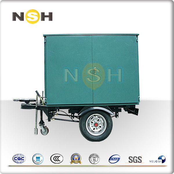 Fully Aluminum Closed Doors Insulation Oil Purifier Mobile Transformer Oil Purifier