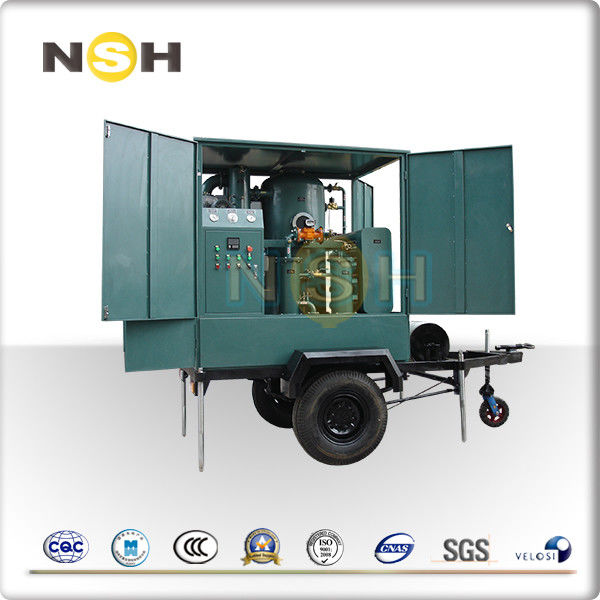 Mobile Trailer Insulation Oil Purifier Transformer Oil Filtration Plant Trolley Mounted
