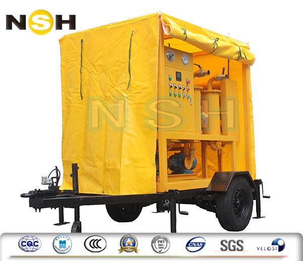 Small Size Mobile Type Oil Filtration Unit With 1 Year Warranty