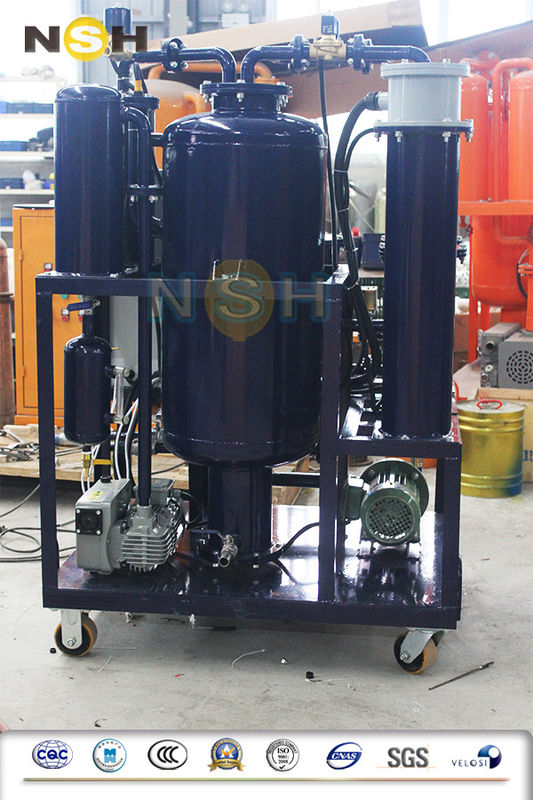 Vacuum Hydraulic Oil Filter Machine Easy Operation Dehydration Degassing