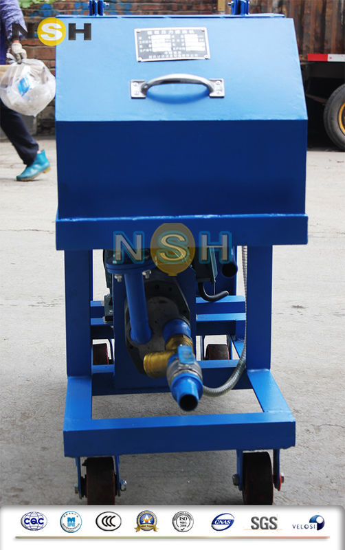 Plate Frame Lubricating Oil Filter , Pressure Filter Lube Oil Purification Machine