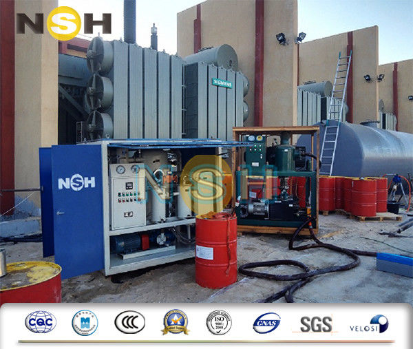 Vacuum Transformer Oil Purifier with Trailer Cover outdoor Easy Move Dehydration