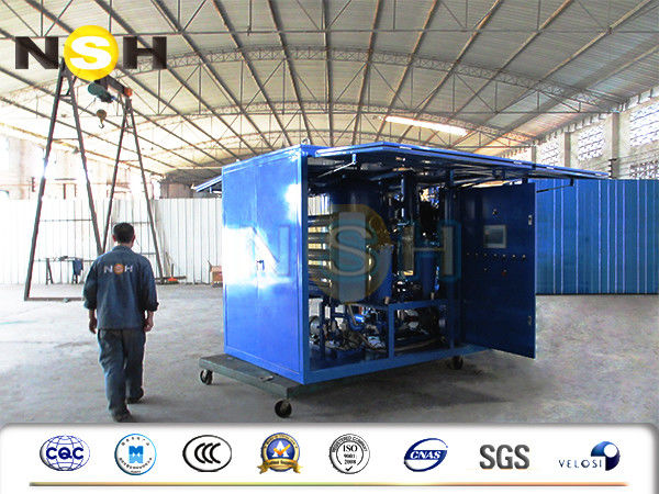 Transformer Mobile Insulation Oil Purifier Filtration Unit With Double Stage