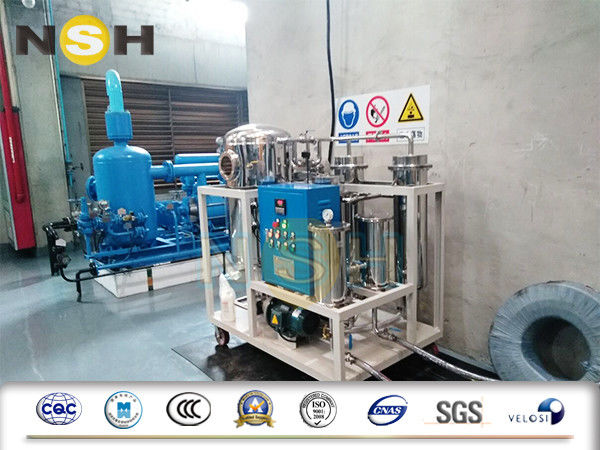 ISO Approval Turbine Oil Purifier Dehydration Degassing Remove Impurities