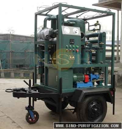Advanced 1800LPH Double-Stage Vacuum Insulation Oil Purifier Green Transformer Fluid Filtering