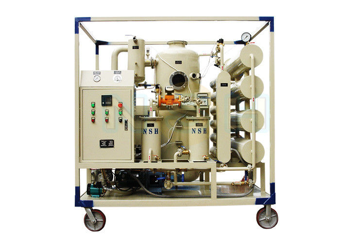 Double Stage Transformer Oil Regeneration Machine With Vacuum System