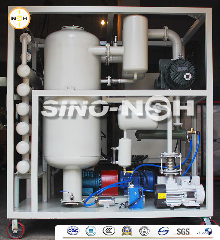 Automatic Double Stage Transformer Oil Filtration Machine With PLC Control Fully Touch Screen