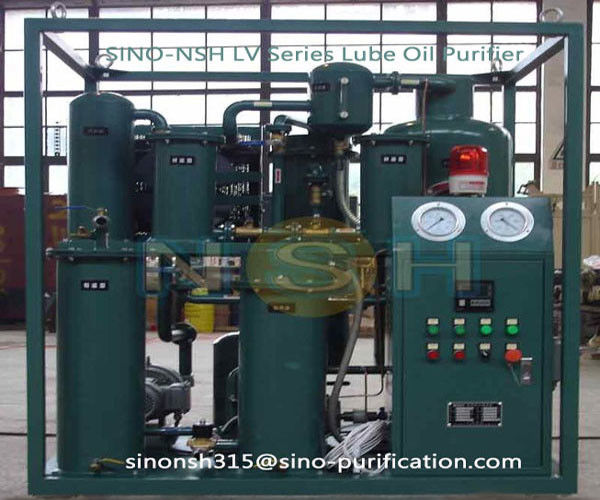 High Efficient Lubricating Oil Purifier Oil Purification For Lube Oil lubrication oil