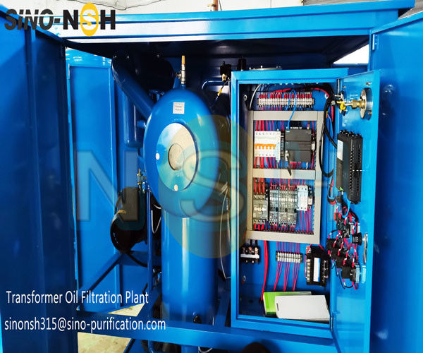 75Kv 1800L/H Transformer Oil Regeneration Machine 40mn/M