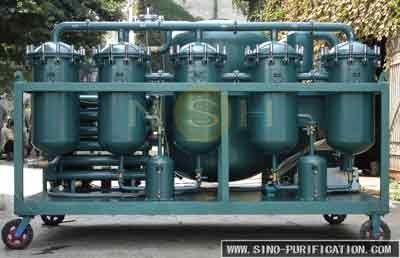 Remvove Gas Impurities Turbine Oil Purification Machine  Turbine Oil Purifier Plant