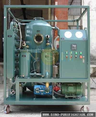 Vacuum Lubricating Oil Purifier 1200L/H Insulation Oil Purification System
