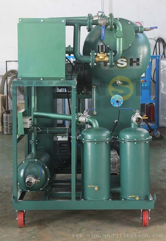 Dehydration 4000L/H Double-Stage Vacuum Transformer Oil Purifier For Used Oil