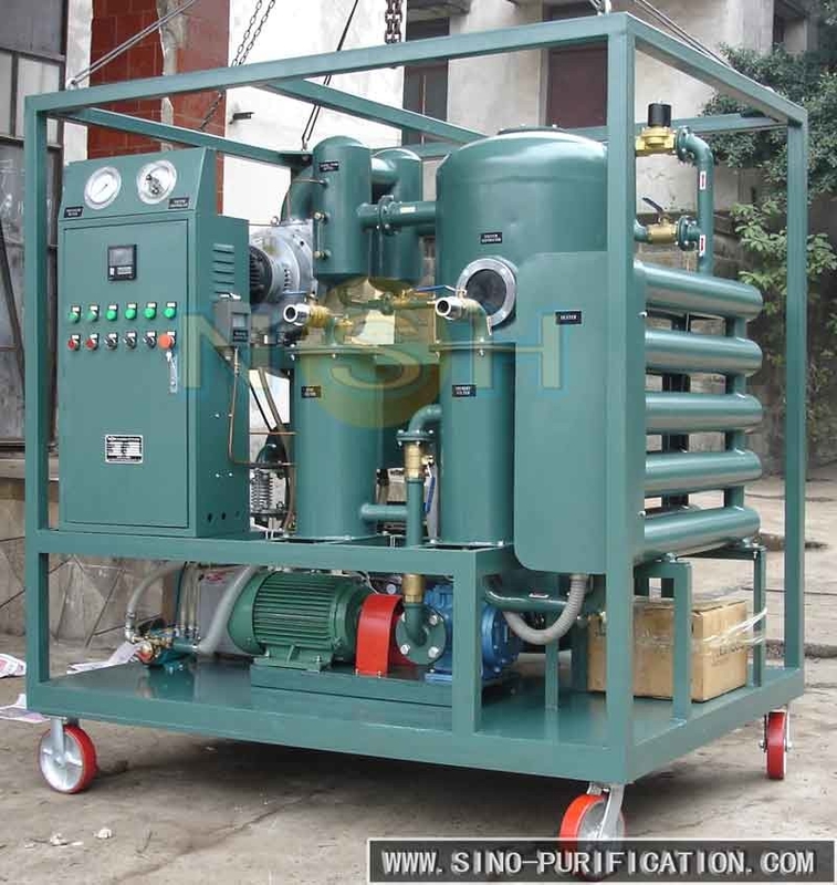 69kW Automatic Decontamination Degassification Vacuum Transformer Oil Purifier