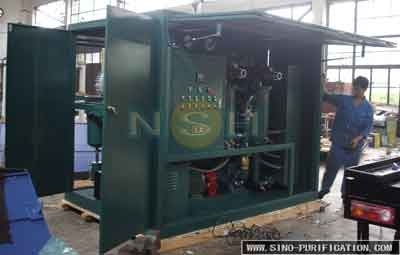 Remove Impurities 3000L/H Large Capacity Insulation Oil Vacuum Oil Purifier