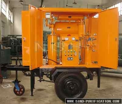 65kW Mobile Enclosed Degassing 6000L/H Vacuum Transformer Oil Purifier