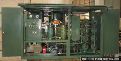 With Dissolved Gas Meter Regeneration Dehydration 56kw Transformer Oil Purifier