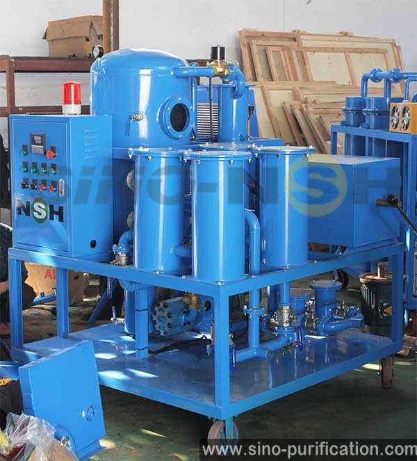 With Oil Tester 18kw Dehydration Degassing Vacuum Turbine Oil Purifier