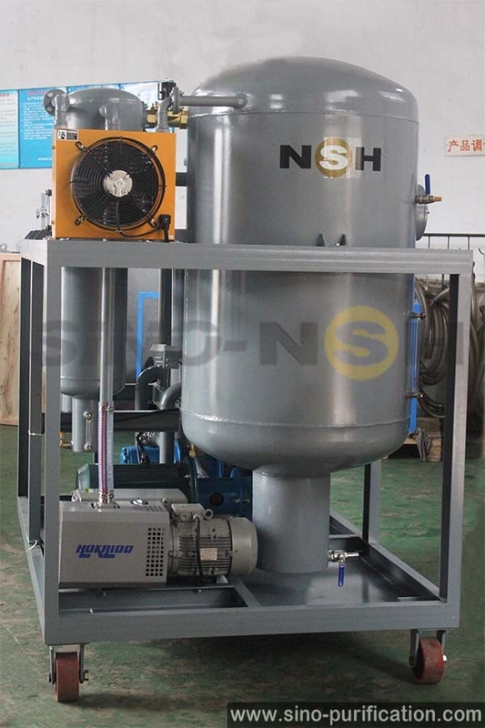 With PLC 34kw Explosion-Proof Degassing Vacuum Turbine Oil Purifier