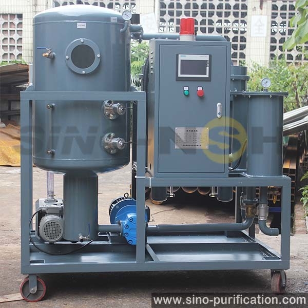 27kw Automatic With Touch Screen Dehydration Vacuum Turbine Oil Purifier