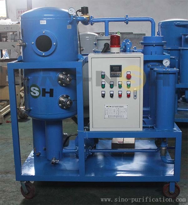 Reliable Enclosed Dehydration Degassing 12000L/H Vacuum Transformer Oil Purifier