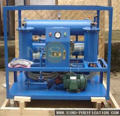 PLC 1.5kW Portable Oil Purifier 6000L/H Vacuum Transformer Oil Purifier