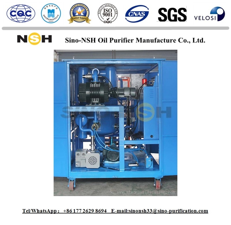 9000 L/H Transformer Oil Filtration Equipment Vacuum Purifier System