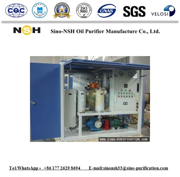 9000l/H Transformer Oil Filtration Machine 100KW Purifier System